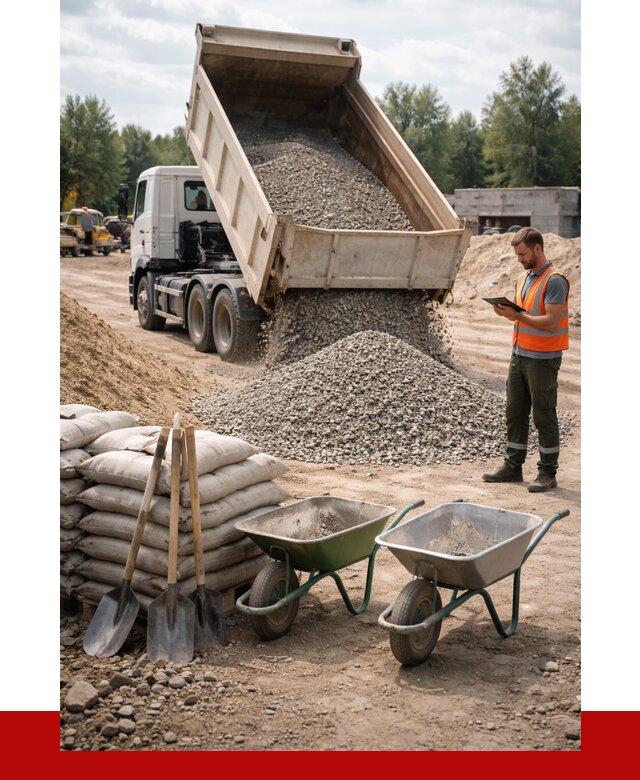 Доставка нерудных материалов в чайковском от 1215 руб. | ПРОНЕРУДЧкв