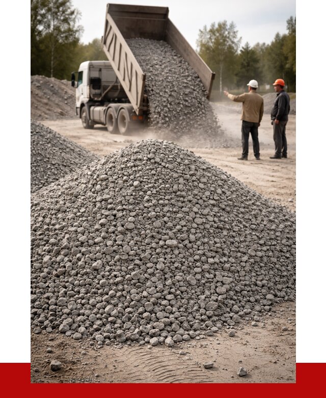 Гранитный щебень фракция 0-5 в чайковском от 2935 руб ПРОНЕРУДЧкв