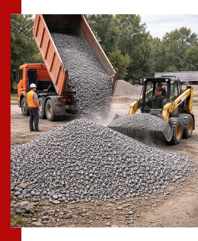 Купить гранитный щебень фракции 5–10 в чайковском с доставкой