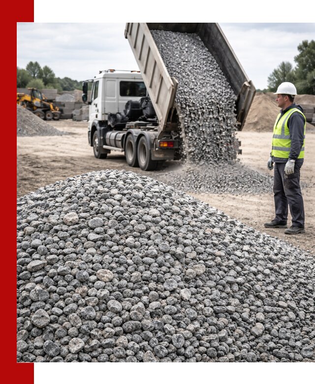 Доставка и продажа гранитного щебня фракции 5-20 в чайковском