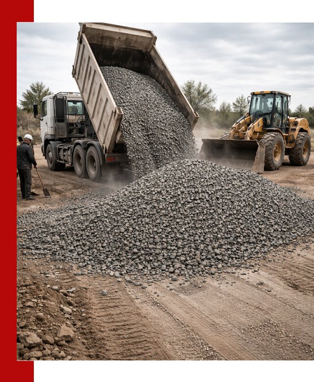 Гранитный щебень фракция 10-20 с доставкой в чайковском