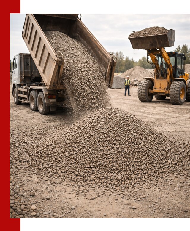 Гравийный щебень фракция 3–10 с доставкой в чайковском