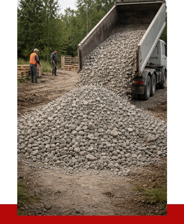 гравийный щебень фракция 70-120 в чайковском от 2480 р. ПРОНЕРУДЧкв