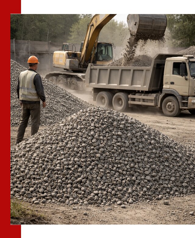 Шлаковый щебень фракция 5-20 с доставкой в чайковском