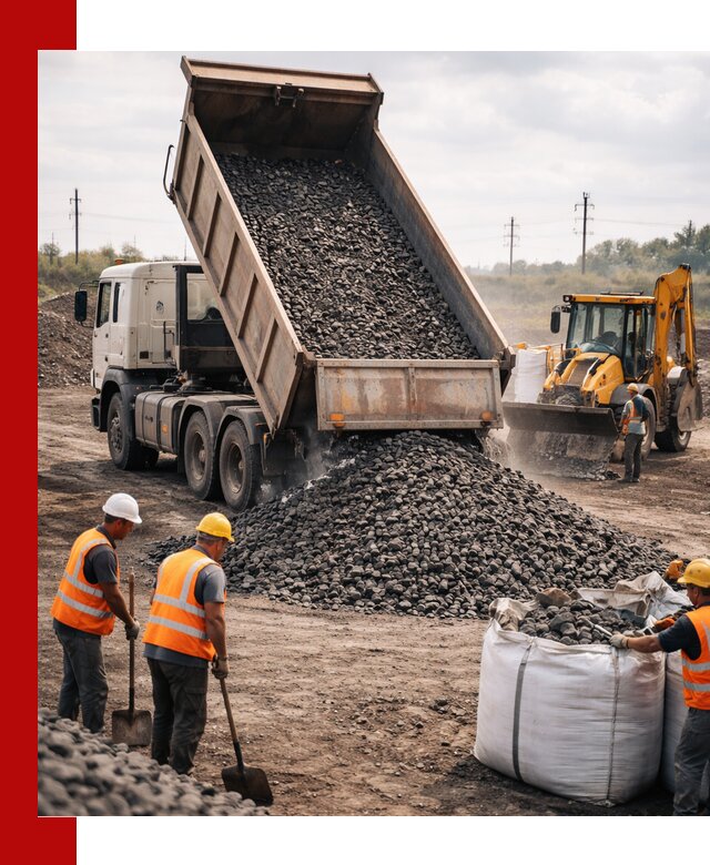 Шлаковый щебень фракция 40-70 с доставкой в чайковском