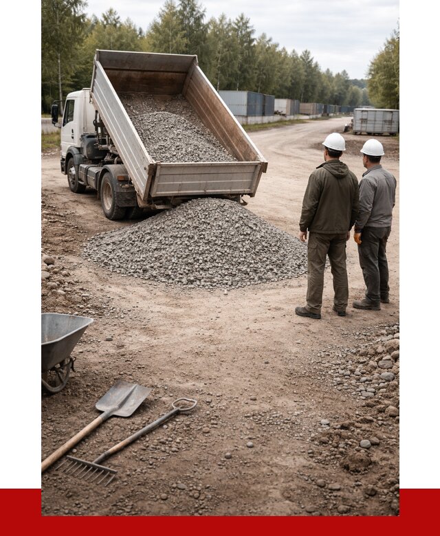Бетонный щебень фракция 5-20 в чайковском от 3239 р., ПРОНЕРУДЧкв