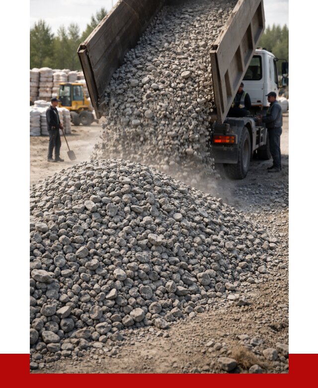Бетонный щебень фракция 40-70 в чайковском от 1822 р. ПРОНЕРУДЧкв