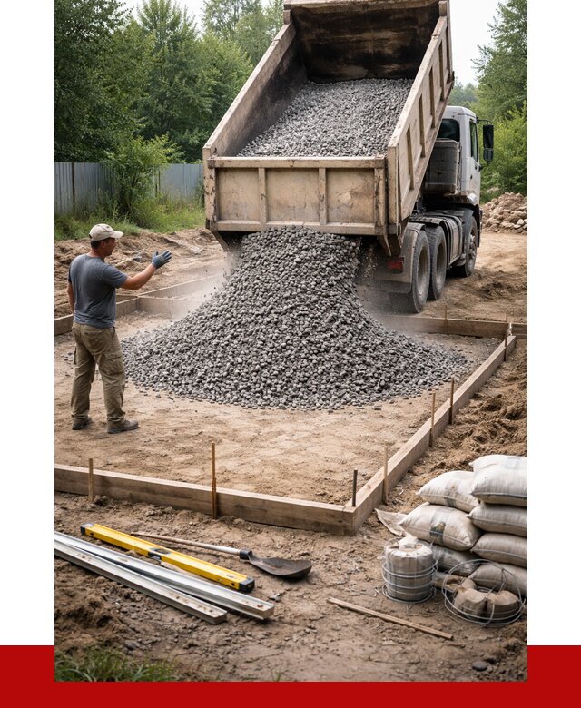 Купить щебень для фундамента в чайковском от 4554 р. | ПРОНЕРУДЧкв