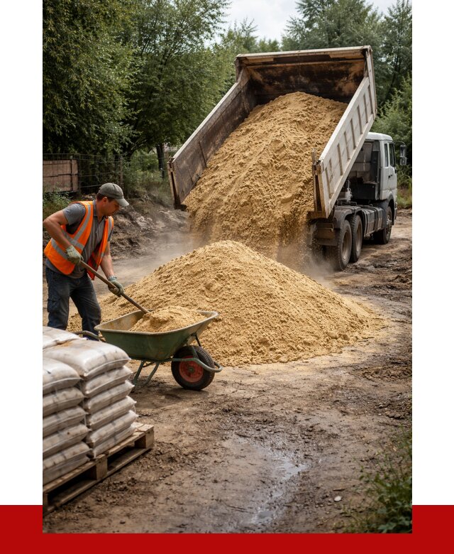 Купить песок с доставкой в чайковском от 1822 р. | ПРОНЕРУДЧкв