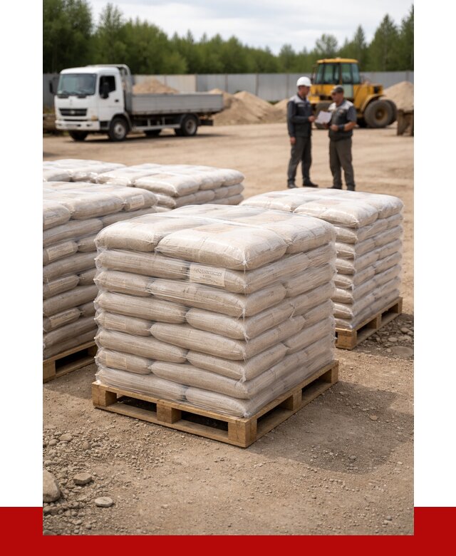 Карьерный песок в мешках в чайковском от 1215 р. - ПРОНЕРУДЧкв