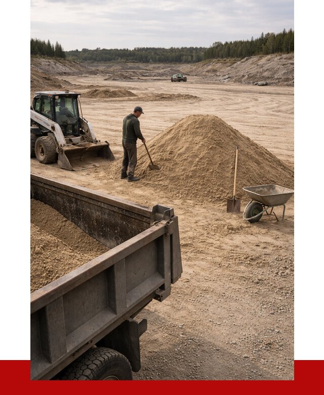 Карьерный песок среднезернистый в чайковском, от 2227 р. ПРОНЕРУДЧкв