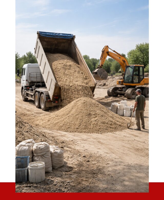 Купить речной песок в чайковском от 1215 р. за куб | ПРОНЕРУДЧкв