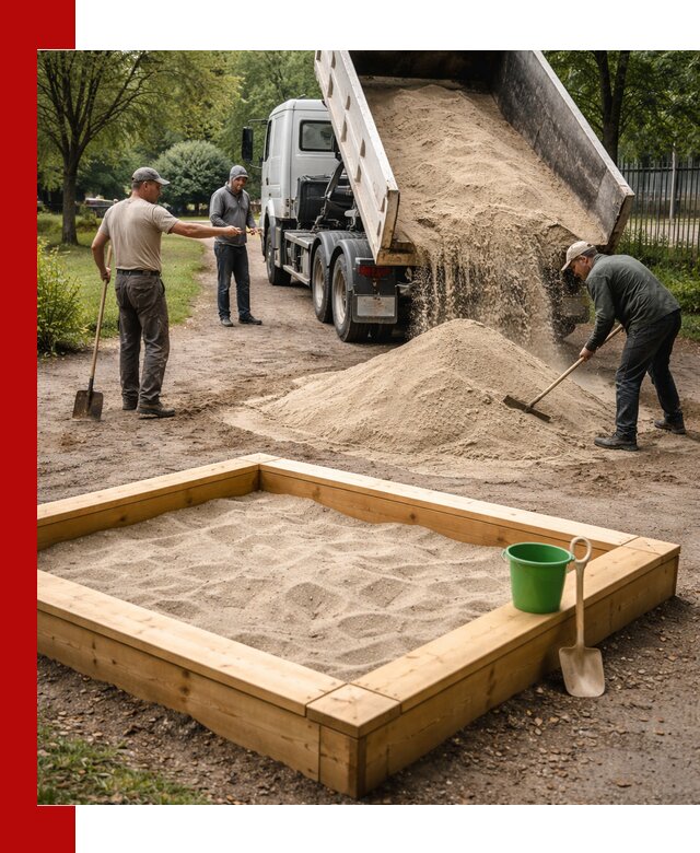 Песок для песочницы с доставкой в чайковском недорого и чистый