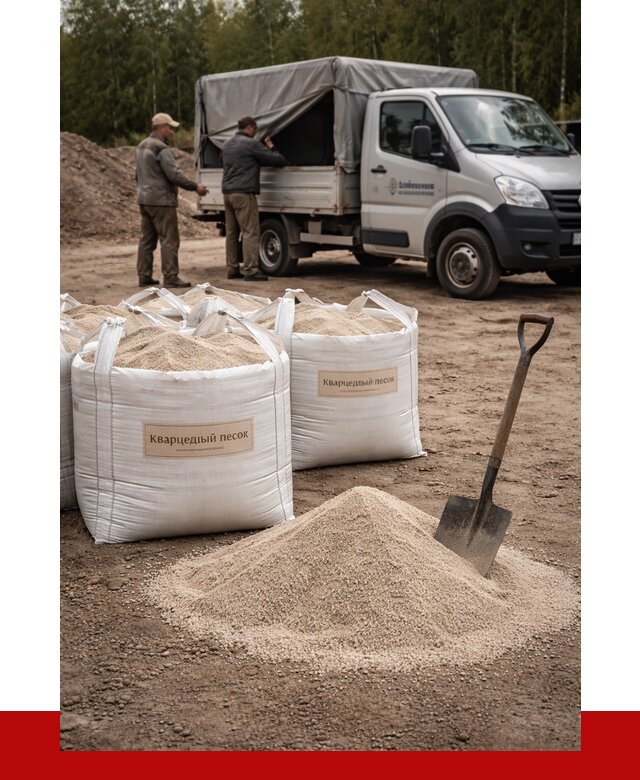 Кварцевый песок для пескоструя в чайковском от 4554 р. | ПРОНЕРУДЧкв