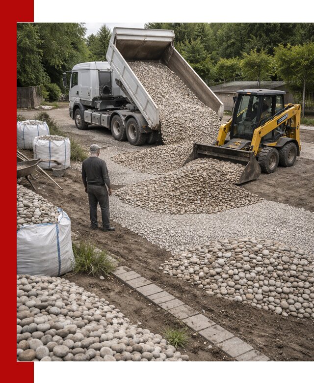 Доставка морской гальки оптом и в розницу в чайковском