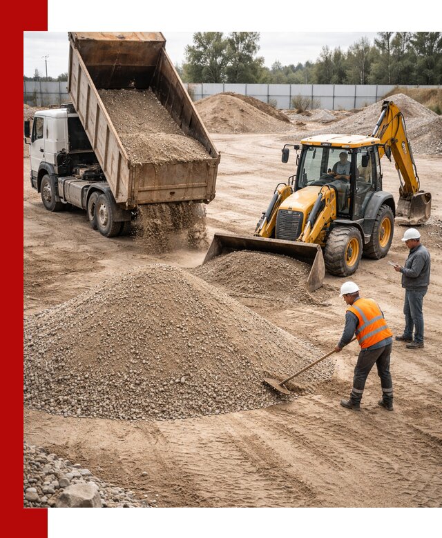 Поставка и доставка ПГС С4 в мешках и самосвалах в чайковском