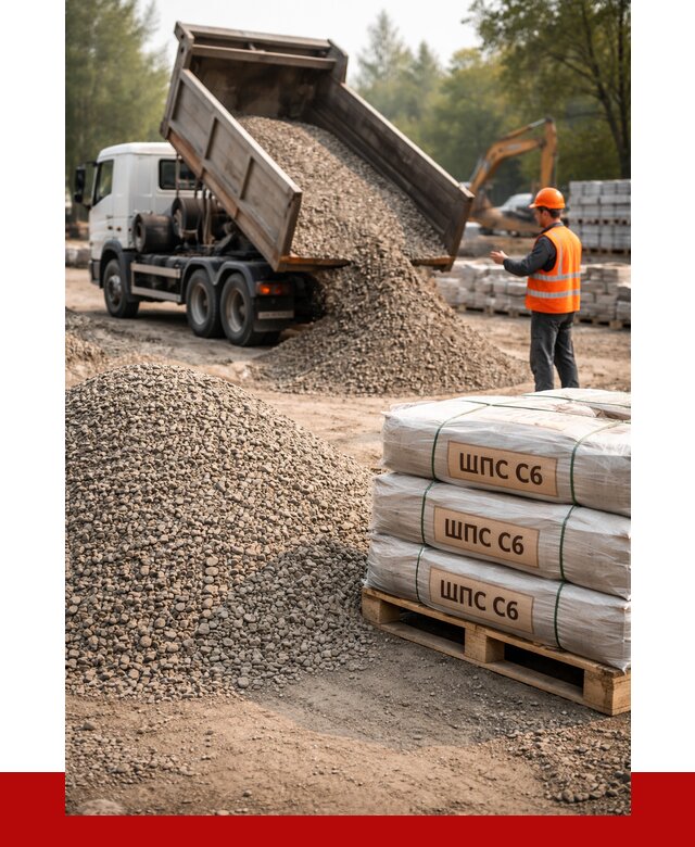 ЩПС С6 в чайковском с доставкой от 2227 р. за куб | ПРОНЕРУДЧкв