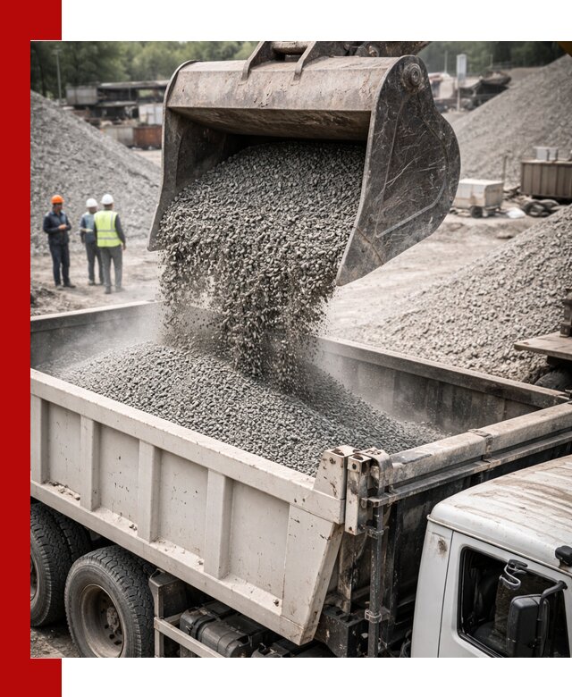 Отсев и крошка для строительства и дорожных работ в чайковском