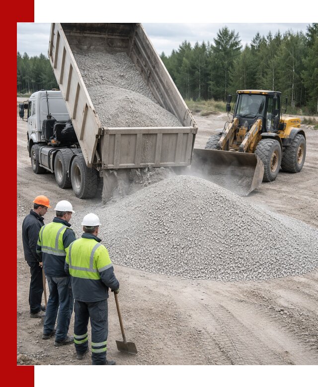 Известняковый отсев 0-5 доставка в чайковском быстро и выгодно