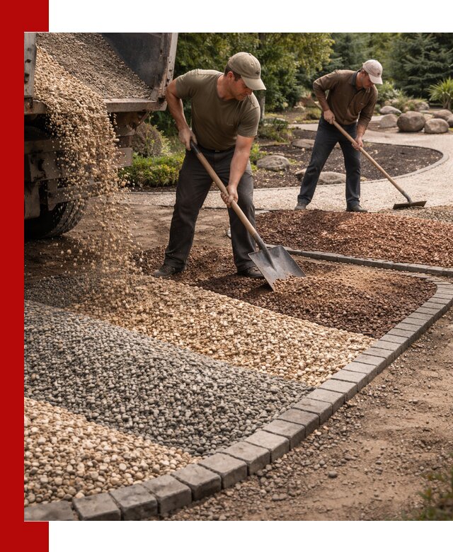 Декоративная крошка для ландшафта в чайковском — продажа и доставка