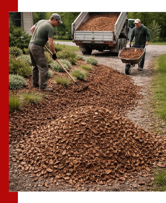 Крошка для мульчирования с доставкой в чайковском
