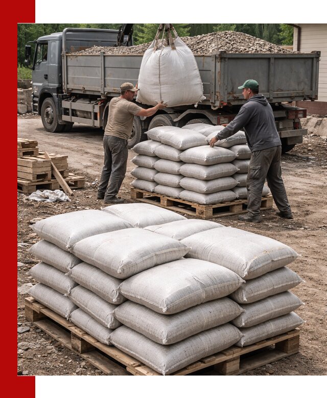 Керамзит в мешках с доставкой в чайковском от компании-поставщика