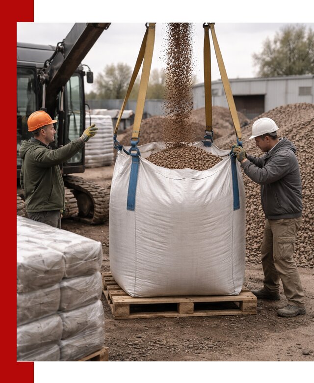 Керамзит в биг-бегах с доставкой в чайковском