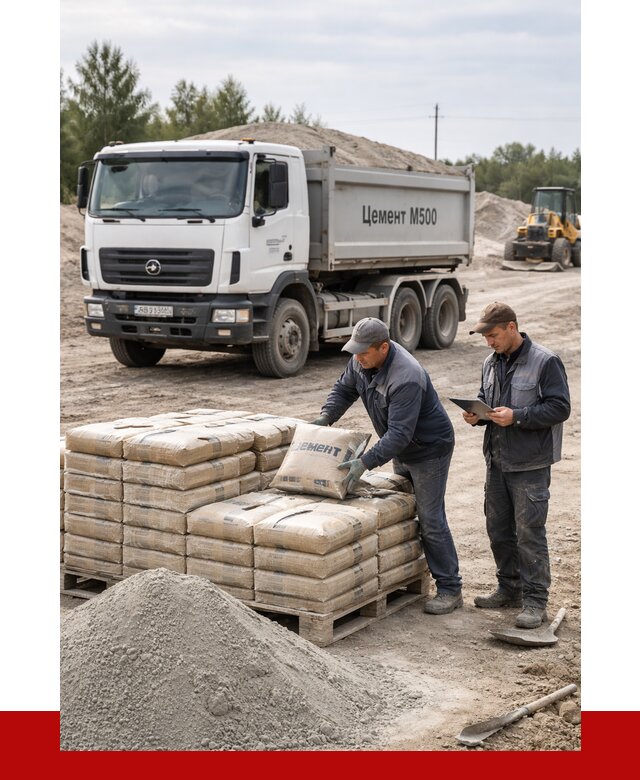 Купить цемент м500 с доставкой в чайковском от 5263 р. | ПРОНЕРУДЧкв