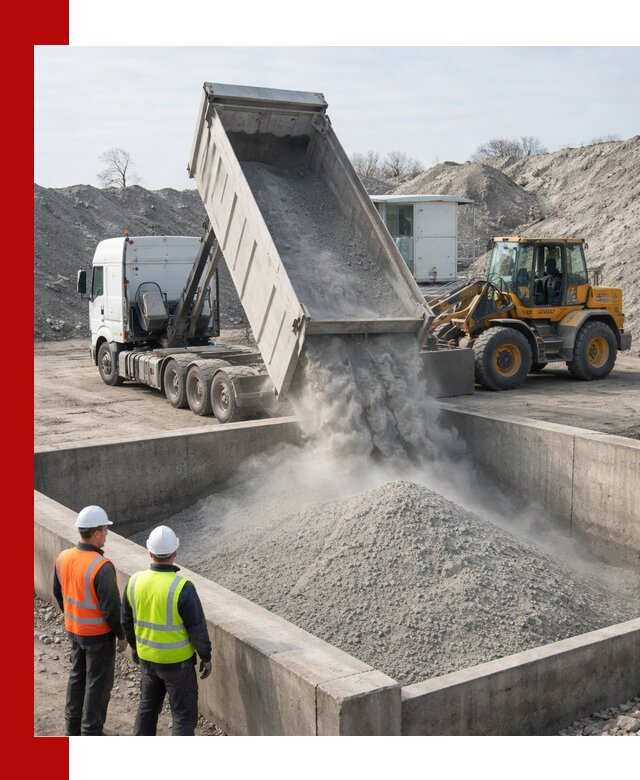 Доставка цемента навалом в чайковском крупными партиями