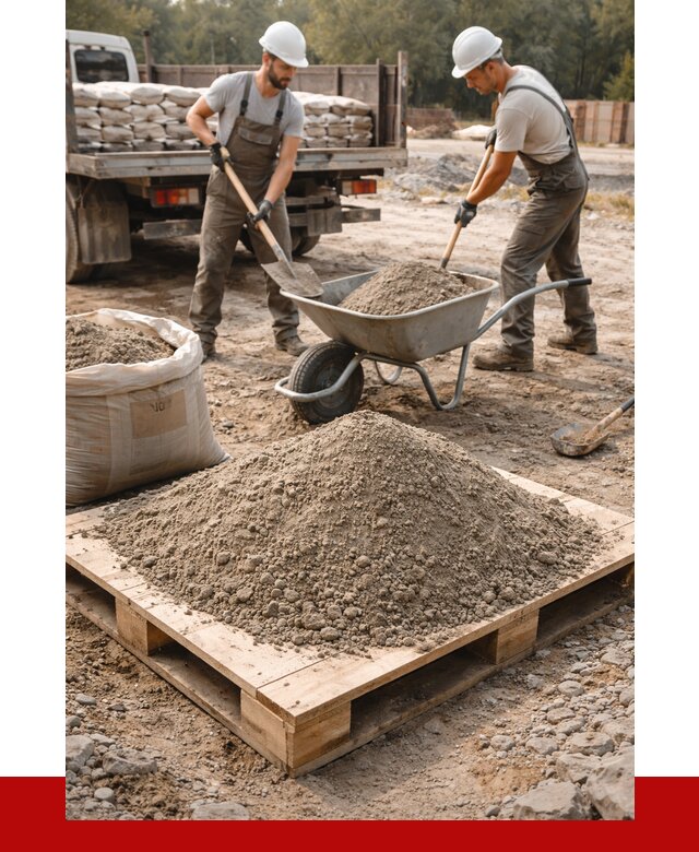 Цементно песчаная смесь М100 в чайковском от 5263 р. за куб | ПРОНЕРУДЧкв