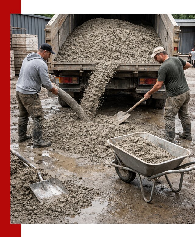 Цементно-песчаная смесь М150 доставка в чайковском