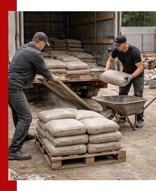 Пескобетон М300 с доставкой в чайковском по выгодной цене