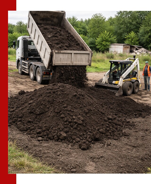 Поставка плодородной земли с доставкой самосвалом в чайковском