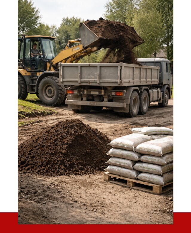 Почвогрунт в чайковском с доставкой от 3239 р. за куб | ПРОНЕРУДЧкв