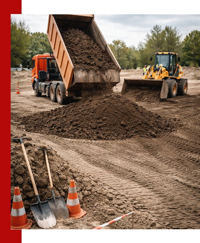 Поставка и доставка планировочного грунта в чайковском