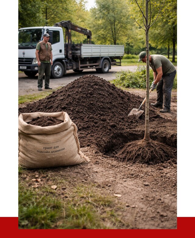 Грунт для посадки деревьев в чайковском от 1215 р. | ПРОНЕРУДЧкв