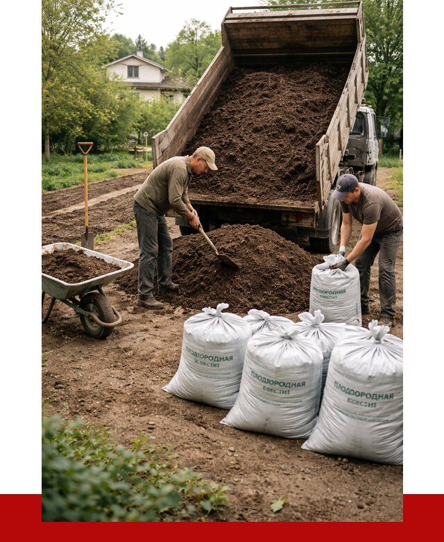 Плодородная смесь в чайковском от 4251 р./куб с доставкой | ПРОНЕРУДЧкв