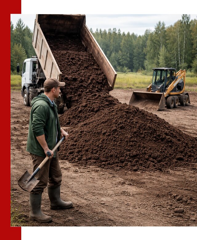 Купить верховой торф с доставкой в чайковском для садоводства и растений