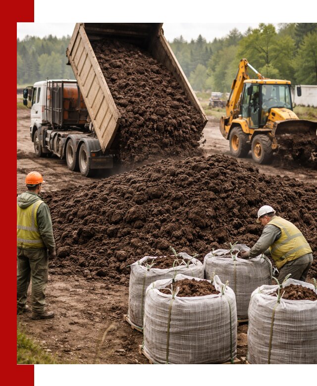 Доставка нейтрального торфа в чайковском оптом и в розницу