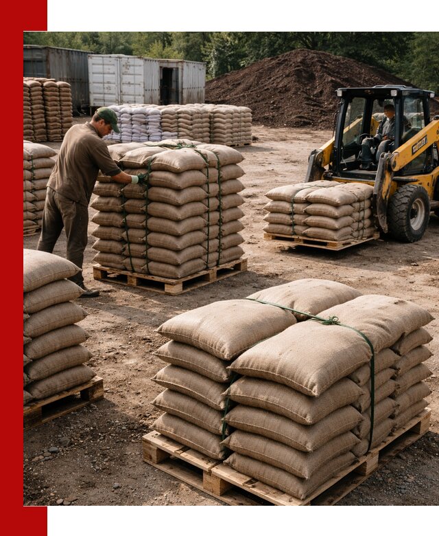 Доставка торфа в мешках по выгодным ценам в чайковском