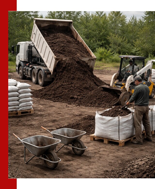 Доставка и продажа торфогрунта в чайковском оптом и в розницу