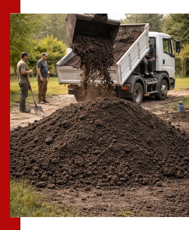 Доставка и продажа чернозема в чайковском оптом и в розницу