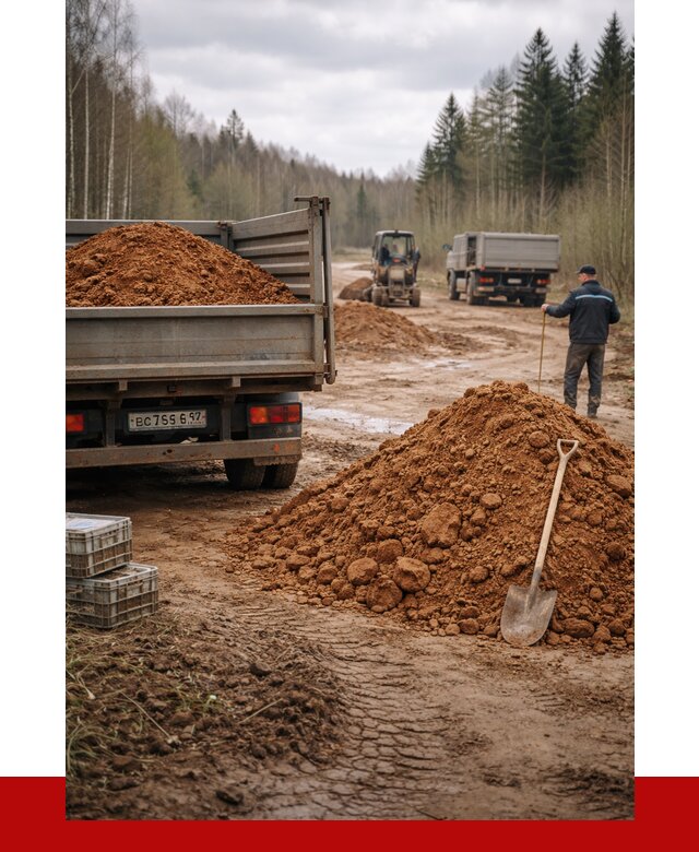 Глина и суглинки в чайковском от 4554 р. за куб | ПРОНЕРУДЧкв