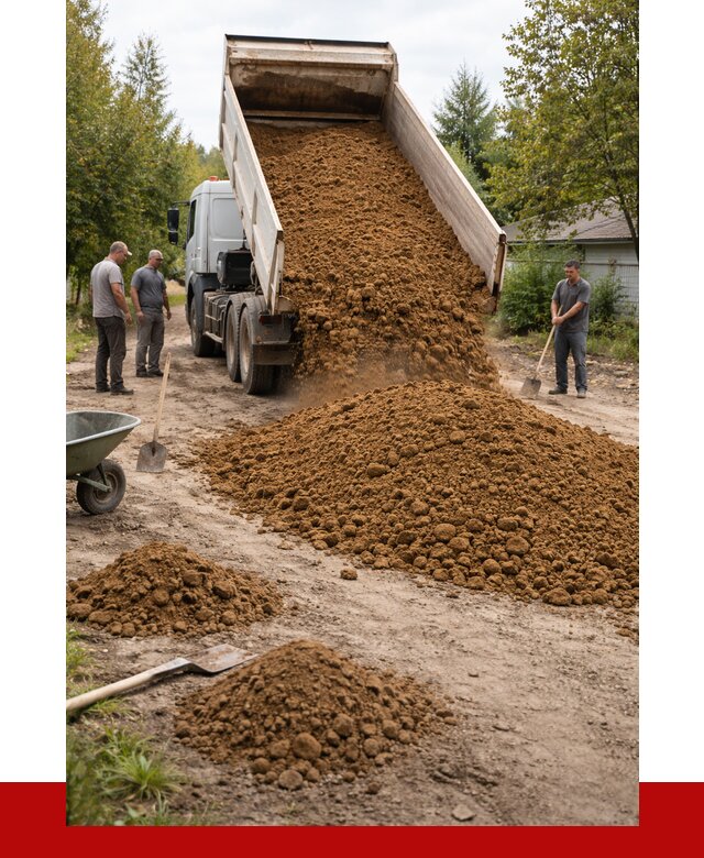 Купить суглинок с доставкой в чайковском от 2530 р. за куб | ПРОНЕРУДЧкв