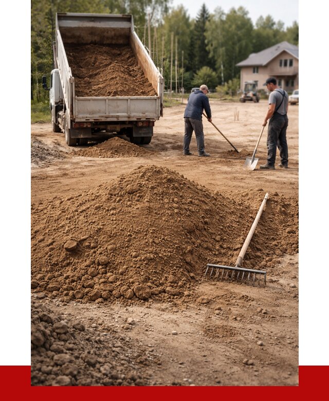 Суглинок для планировки в чайковском с доставкой от 4251 р. | ПРОНЕРУДЧкв