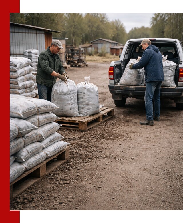 Купить конский навоз в мешках с доставкой в чайковском