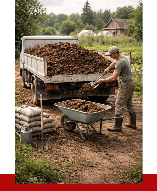 Купить коровий навоз с доставкой в чайковском от 1822 р. | ПРОНЕРУДЧкв