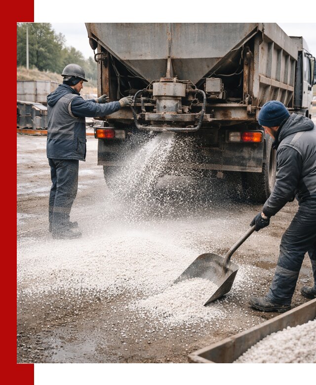 Доставка и продажа хлористого кальция в чайковском