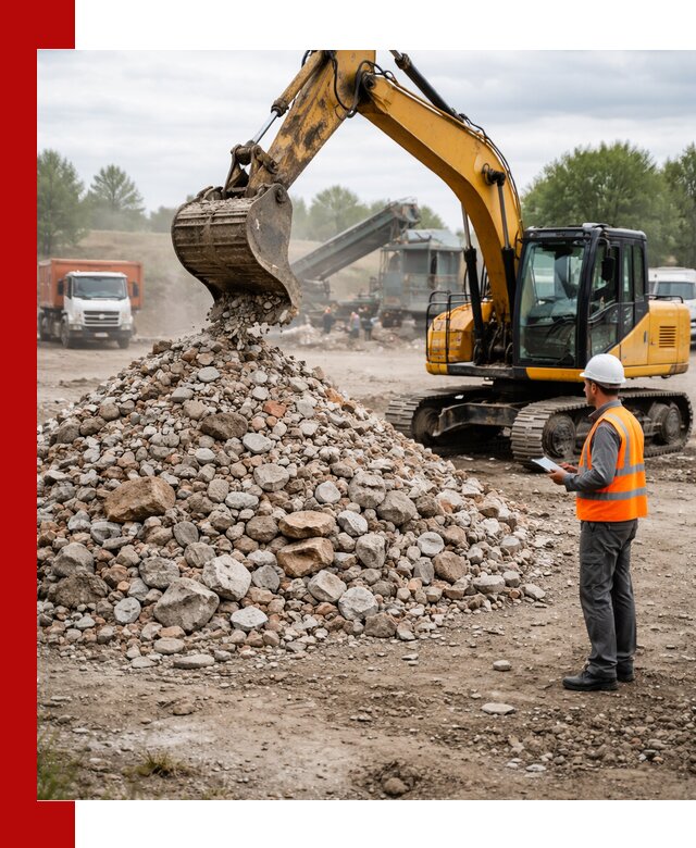 Доставка и вывоз строительного боя в чайковском