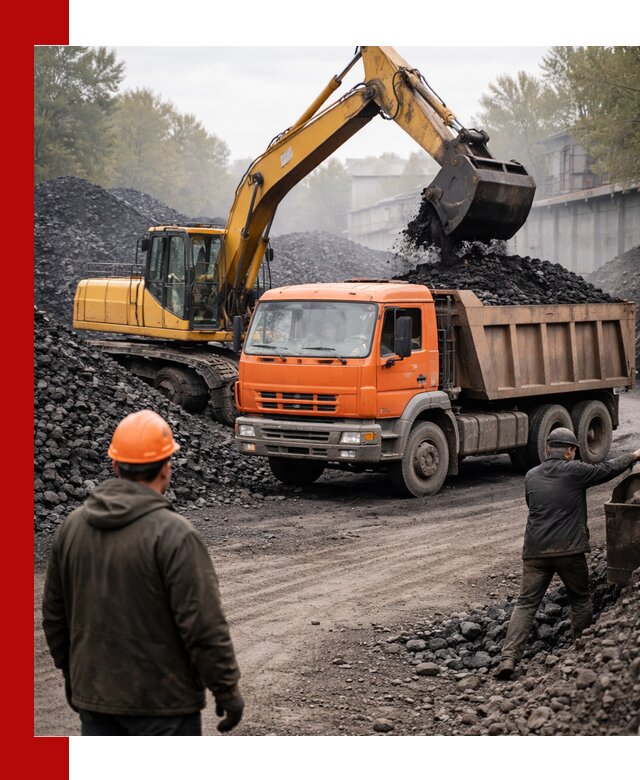 Доставка угля автотранспортом в чайковском быстро и выгодно